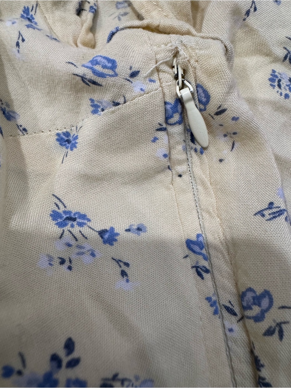 Hollister Yellow Floral Tie-Waist Mini Dress - Picture 4 of 7